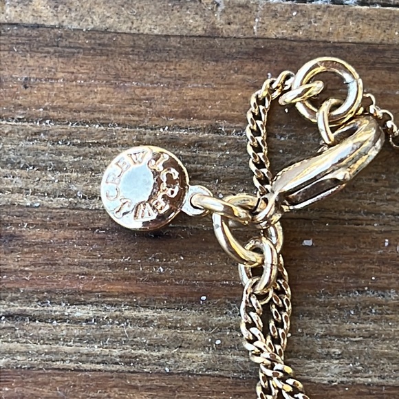 J Crew Matte Gold Tone Iridescent Crystal Fringe Necklace! BNWOT - Picture 14 of 14